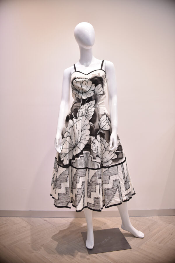 Vestido escote con tirantes - Image 2