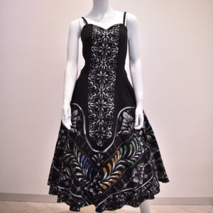 Vestido escote con tirantes