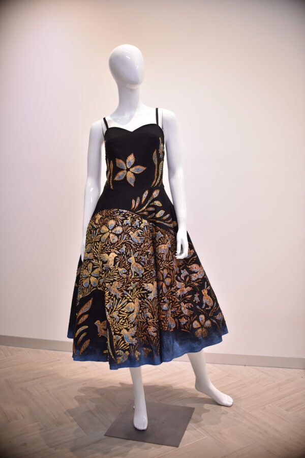 Vestido escote con tirantes